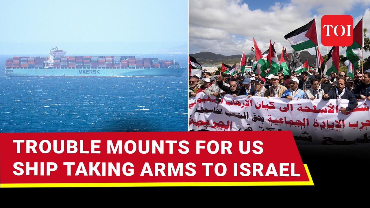 Trump To Lose Ally? Moroccans Torch Israeli Flags As US Ship With F35 Jet Parts For Tel Aviv Arrives