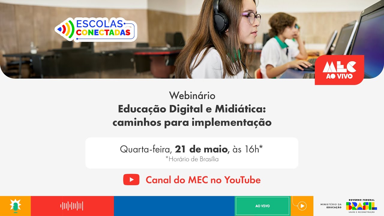 #MECAoVivo | Educação Digital e Midiática - caminhos para a implementação