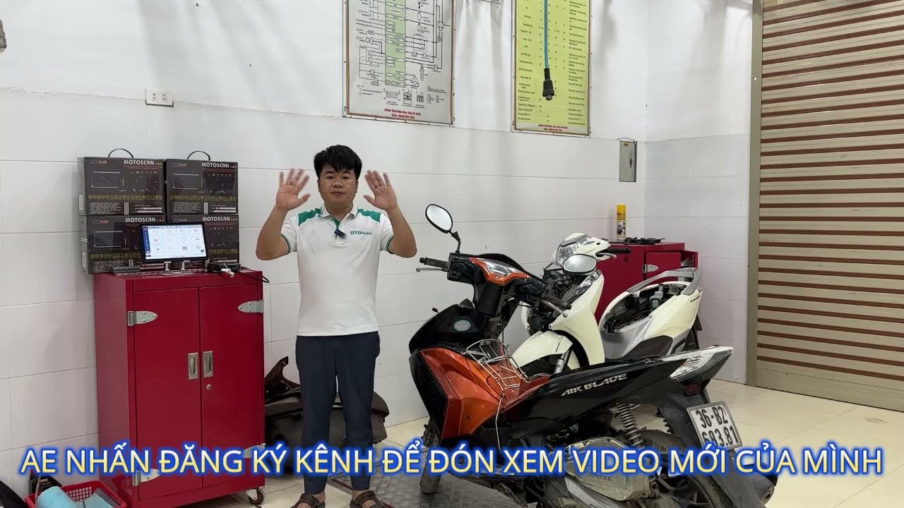 HƯỚNG DẪN AE THỢ KIỂM TRA GÓC ĐÁNH LỬA TRÊN XE MÁY HIỆN ĐẠI