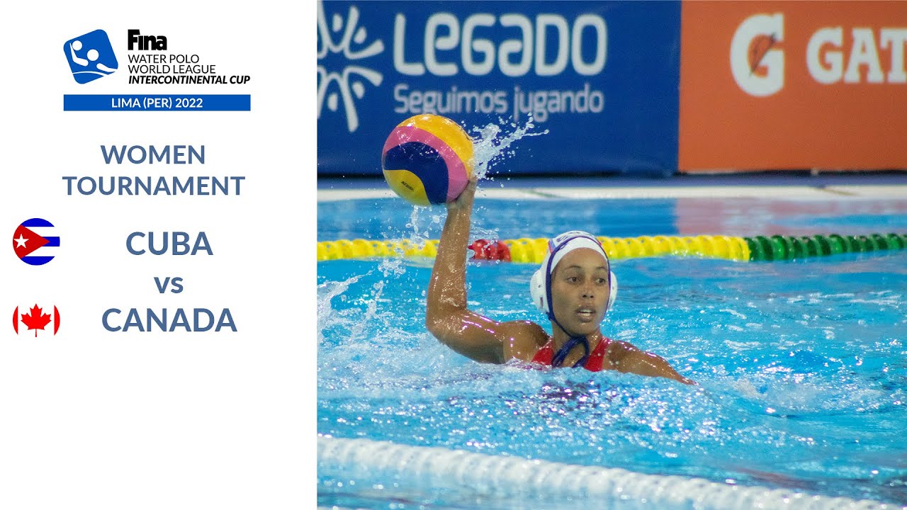 Re-Live | Day 4 - Women's Water Polo Intercontinental Cup 2022 // CUB vs CAN
