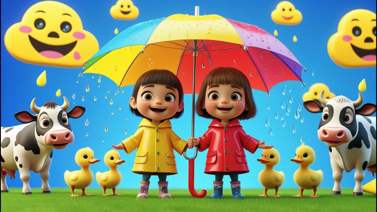 Rain Rain Go Away | Old MacDonald | compilation Kids Songs | Kids Spngd | GoldKids