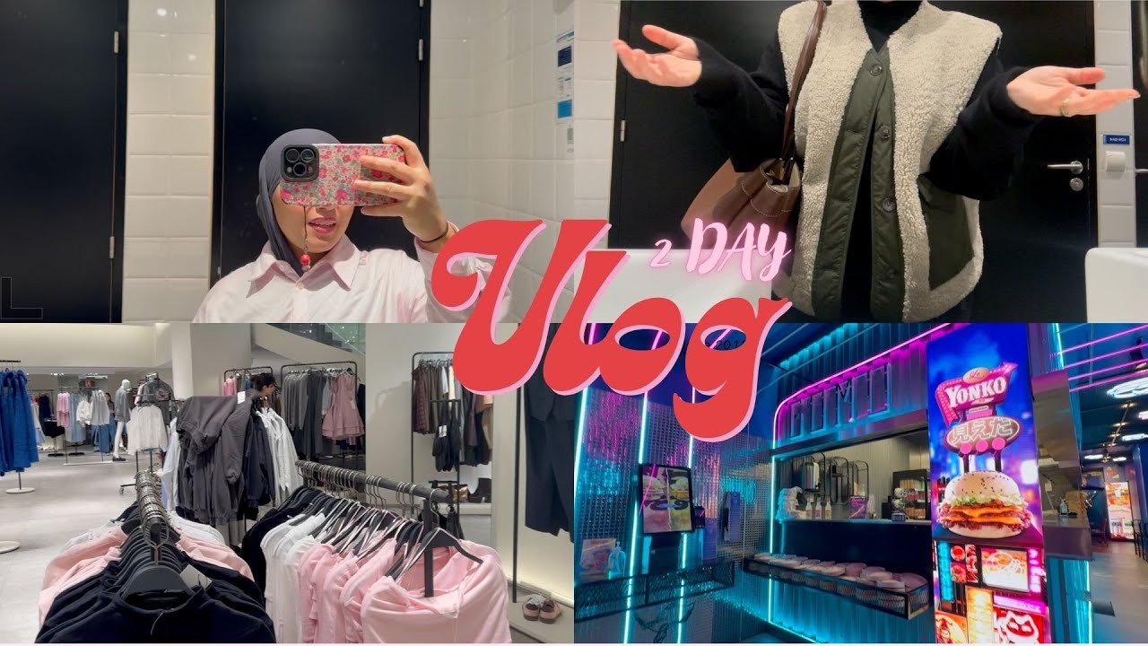 Vlog 2 jours : Mes outfits, boulot, bouffe & sortie détente après le taff !