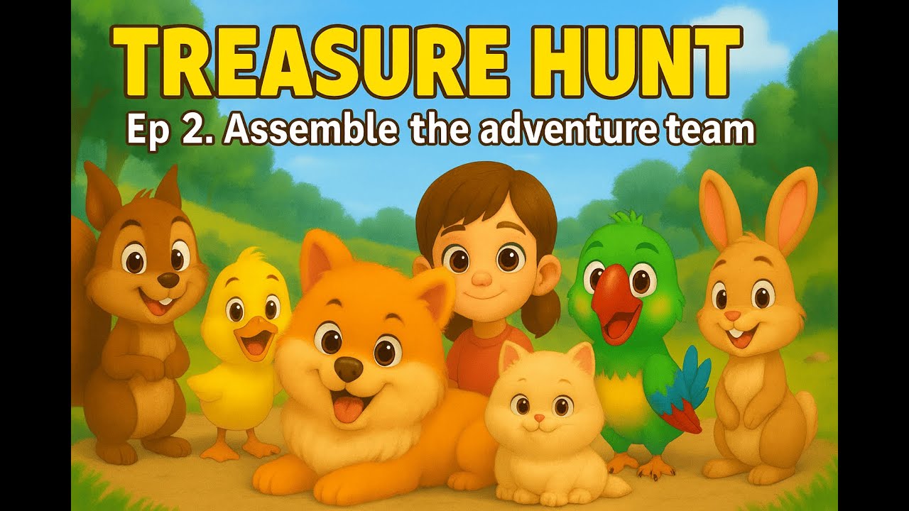 Treasure Hunt. Ep 2 Assemble the adventure team