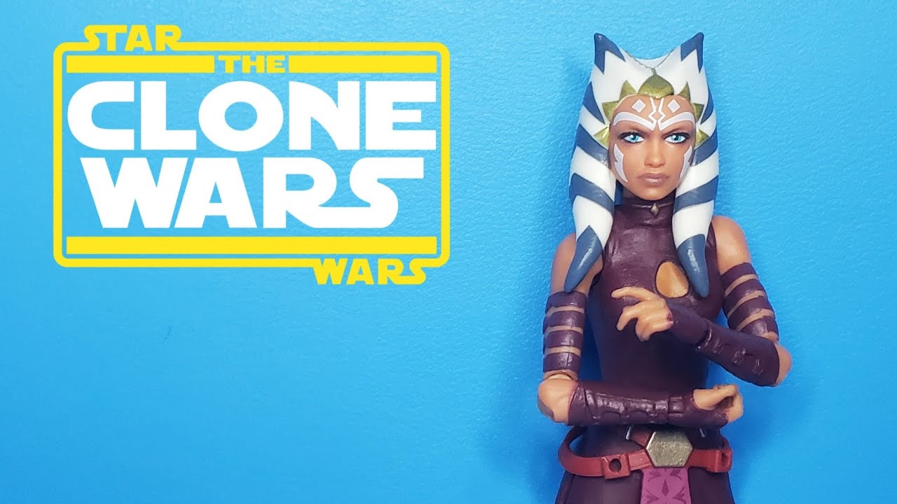 Star Wars The Black Series Ahsoka Tano (Padawan) Action Figure Review (Clone Wars 20th)