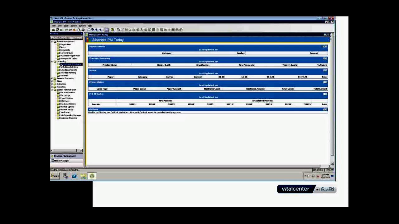 Allscripts PM   Patient Management and Scheduling