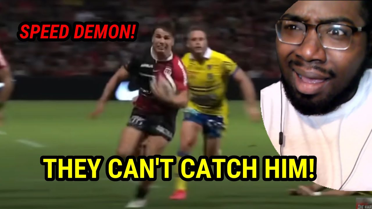 Antoine Dupont Is A Beast For France | Brutal Rugby Speed, Agility & Big Hits | REACTION