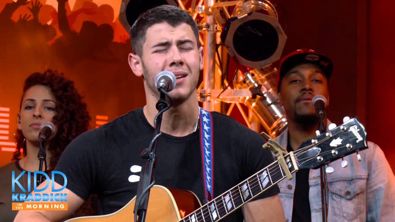 Nick Jonas - Chains (live)  - The Kidd Kraddick Morning Show