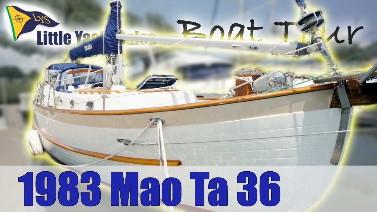 SOLD!! - 1983 Mao Ta 36 Sailboat [BOAT TOUR] - Little Yacht Sales