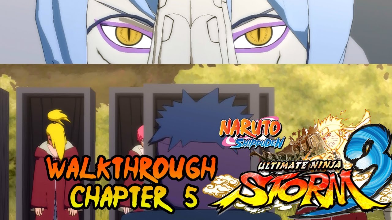 Naruto Ultimate Ninja Storm 3 Story Mode: Plotting Behind The Scenes Complete Chapter 5