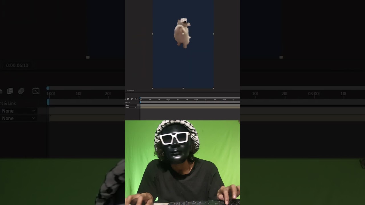 Thats adorable  #vfxeditor  #vfxshorts  #vfxediting #vfxedits #greenscreen
