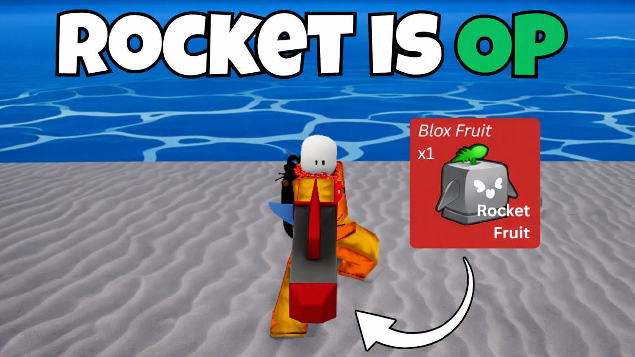 I Used Rocket in Bloxfruits and Here's What Happened 😎| #roblox #bloxfruits #phonk #anime #azelyt
