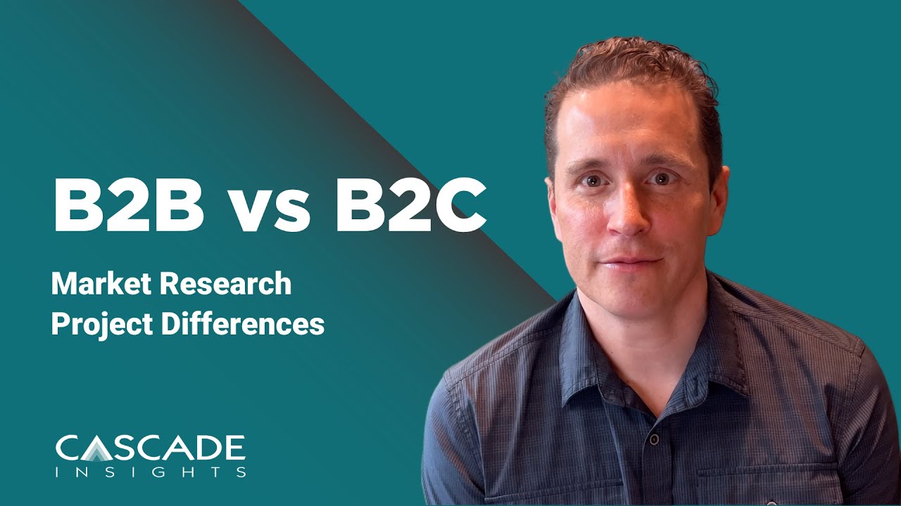 B2B vs. B2C Market Research: Key Project Differences