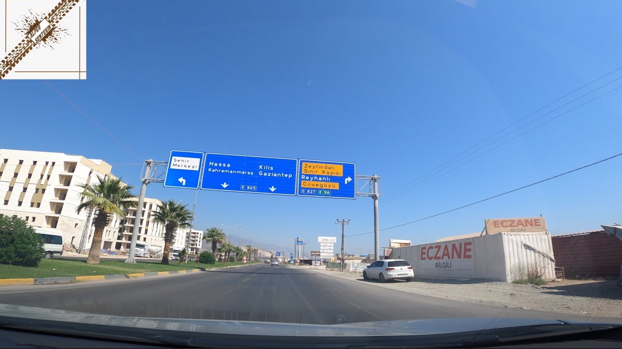 Hatay - Gaziantep /Road View/Straßenansicht/Vista Stradale/Yol Manzarası