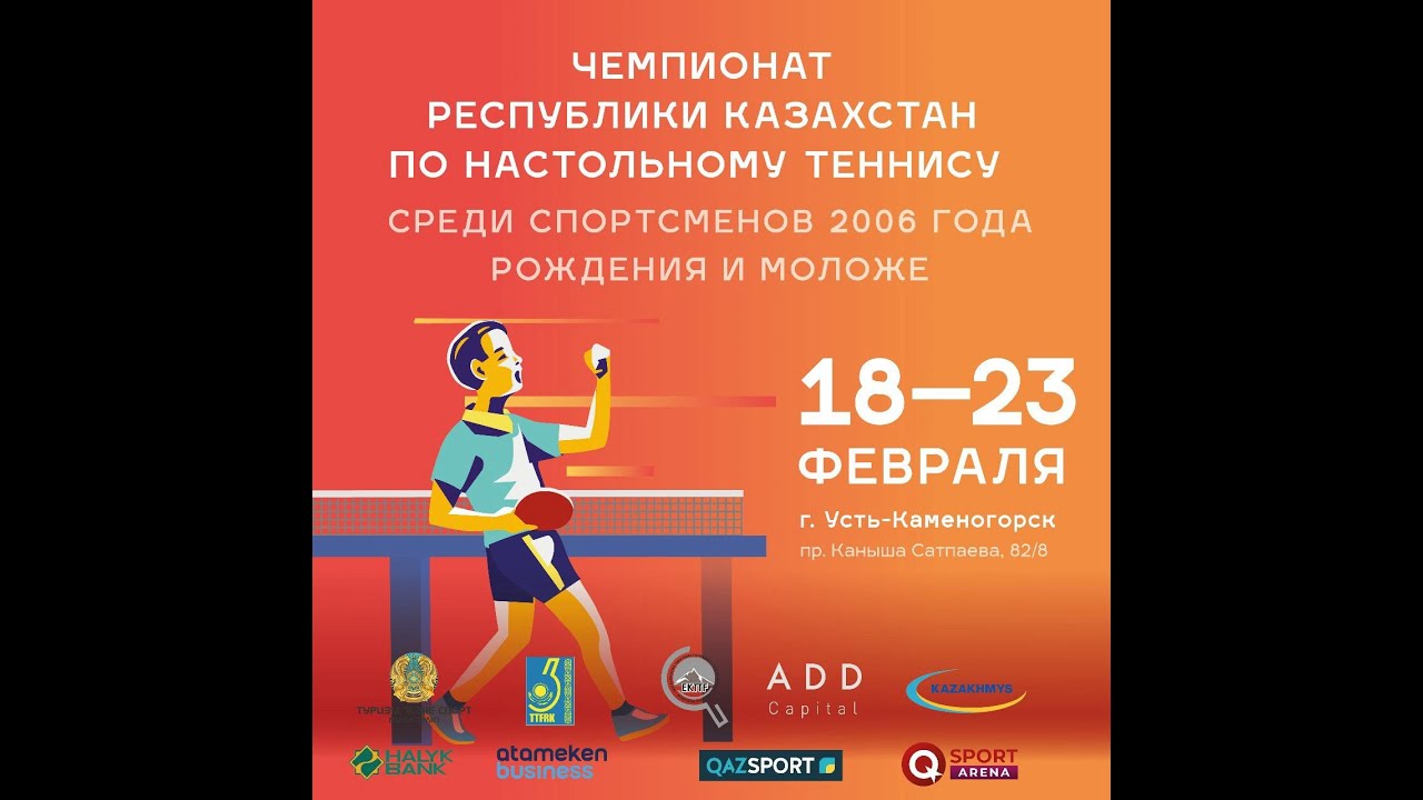 Чемпионат Республики Казахстан среди спортсменов 2006 года рождения и моложе, День 1