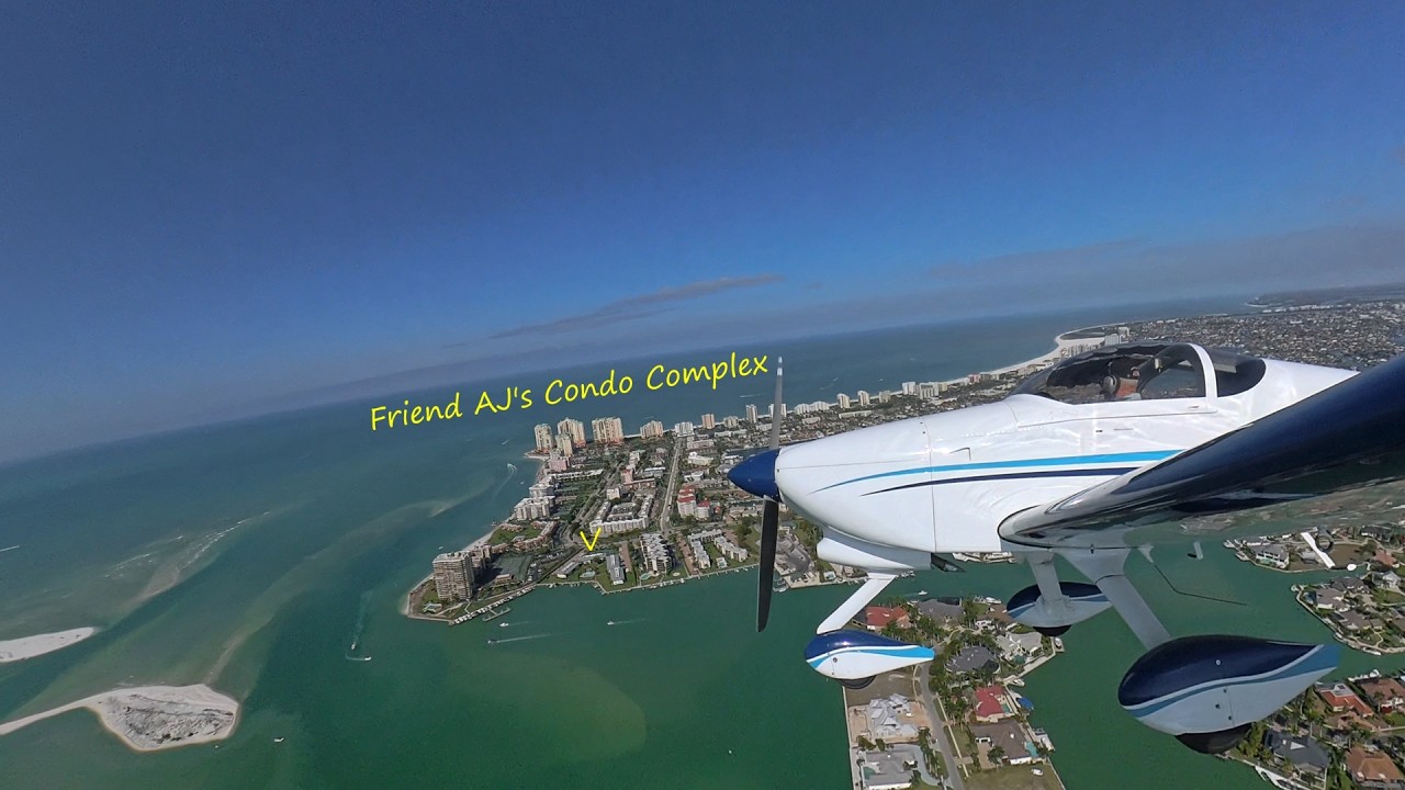 Marco Island Florida fly-by on Friday the 13th... my lucky day!!