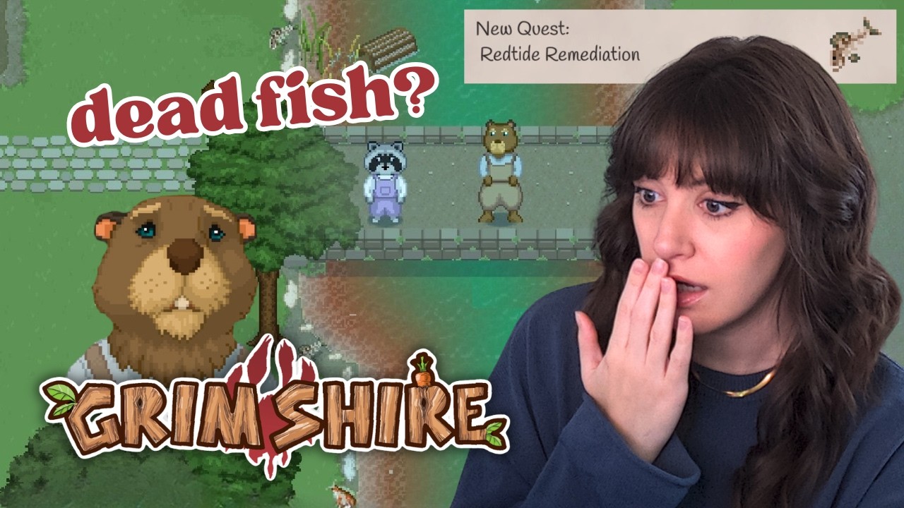 All of the fish are DYING | Grimshire #8