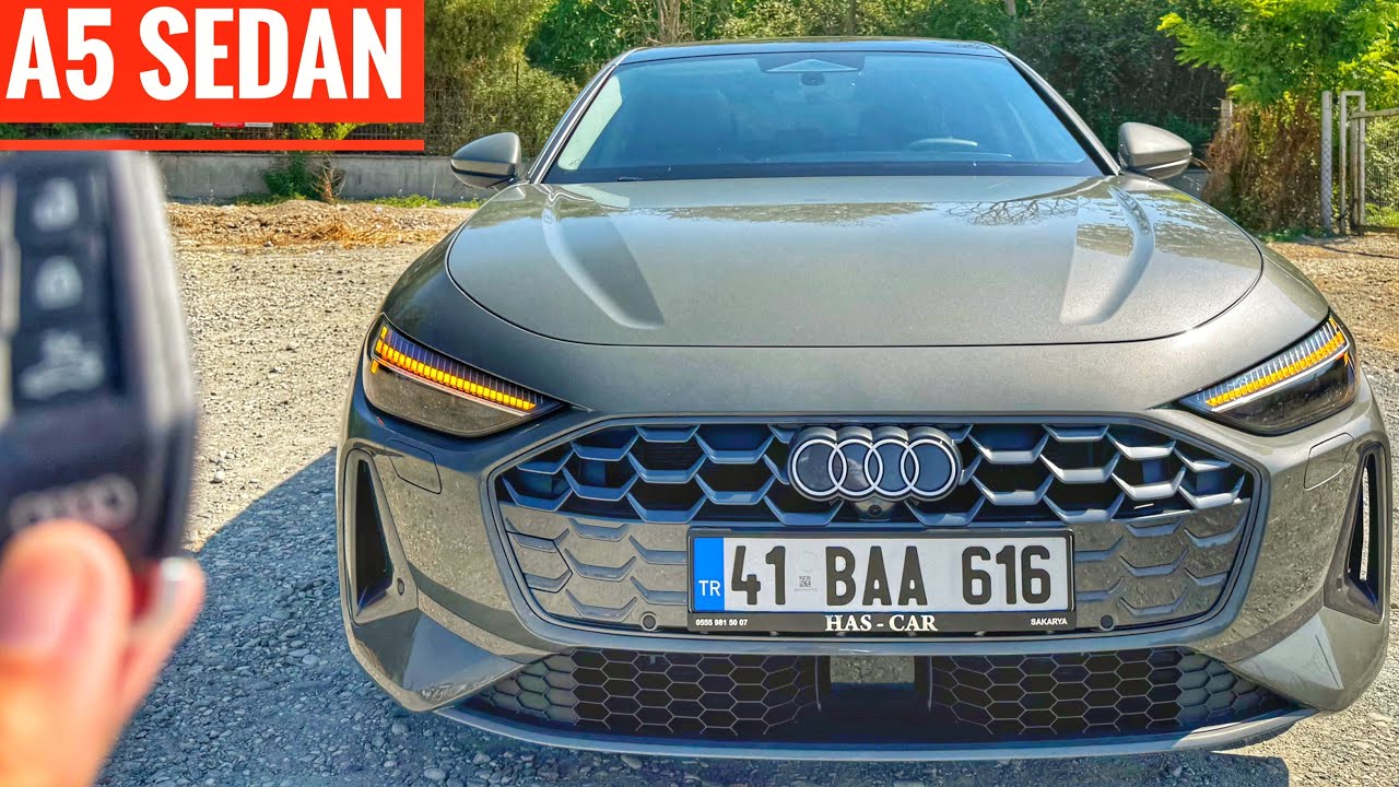 MOTORA BAYILDIM! | YENİ AUDI A5 SEDAN 45TFSI | A4 ARTIK YOK | 2.0 204HP