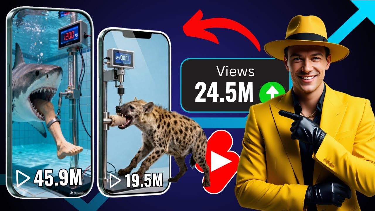 Как я создаю эти БЕЗУМНЫЕ ВИРУСНЫЕ TikTok и YouTube Shorts, используя ТОЛЬКО ИИ!