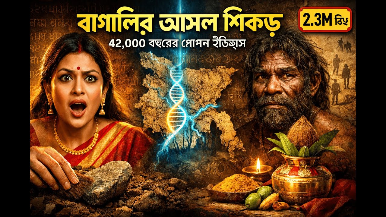 ৪২,০০০ বছরের রহস্য: বাঙালির উৎপত্তির ইতিহাস | Ancient History of Bengal