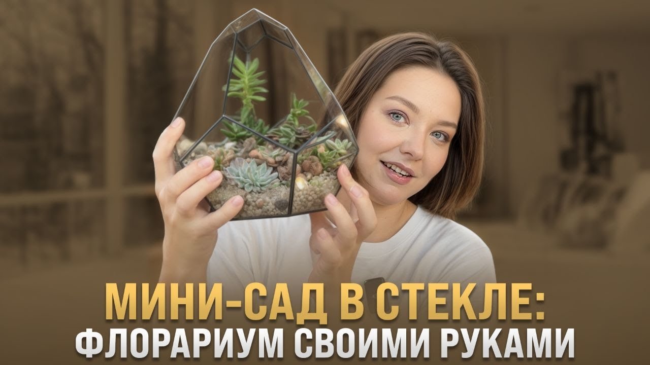 ФЛОРАРИУМ С СУККУЛЕНТАМИ СВОИМИ РУКАМИ