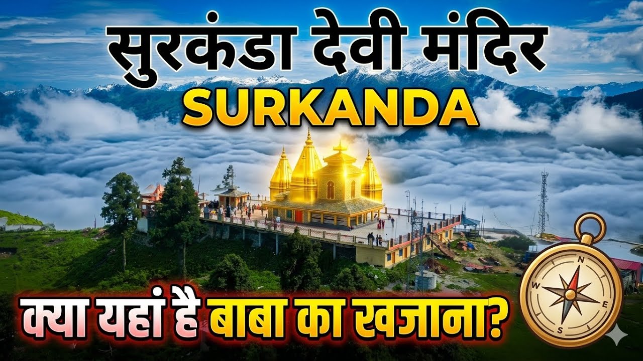 Most Beautiful Shakti Peeth in Uttarakhand? 🔱 Surkanda Devi Vlog