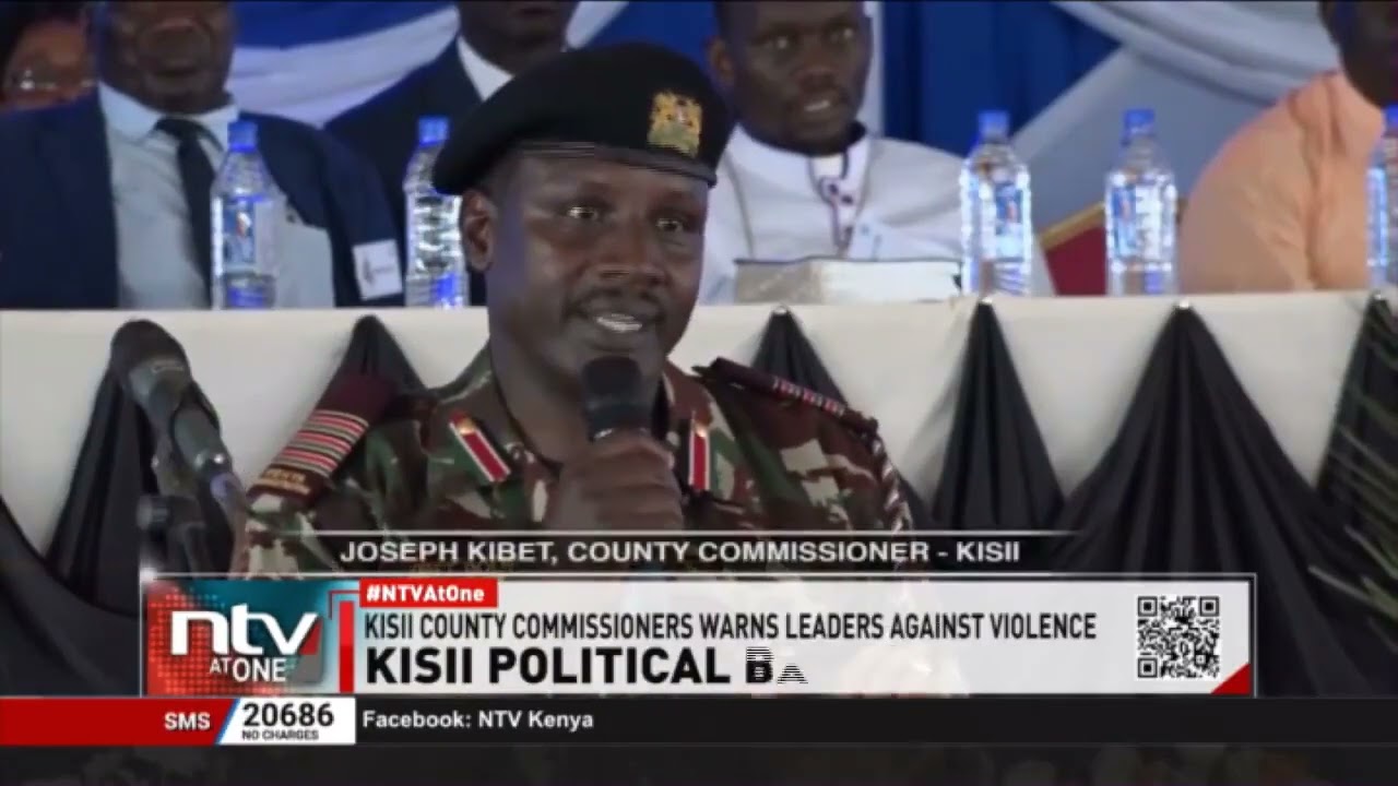 Kisii Political Barbs: Governor Simba Arati publicly differs with newly posted county commissioner
