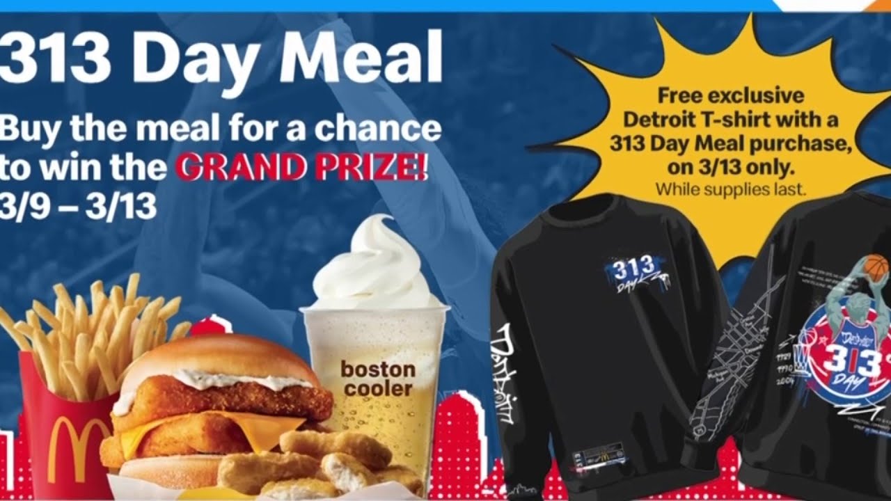 McDonald's of Michigan 313 Day