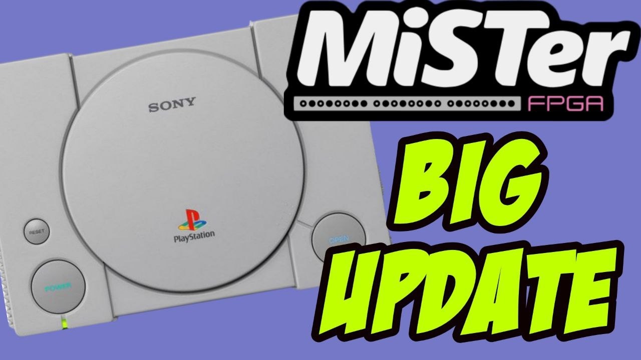 PlayStation Core Updated | Just Run Update All | MiSTer FPGA
