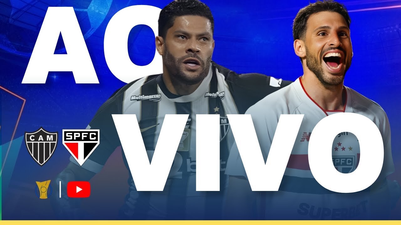 ATLÉTICO MG X SÃO PAULO JOGO AO VIVO - DIRETO DO ESTÁDIO - BRASILEIRÃO 2026 AO VIVO