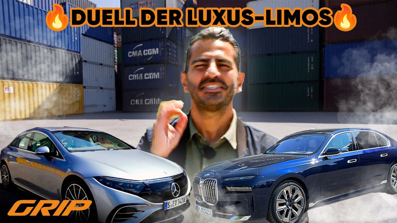Zweimal 544 PS 😎🔥BMW i7 xDrive60 🤜🤛Mercedes EQS 580 ✨mit Hamid 🆚Alex 🤩💪I GRIP