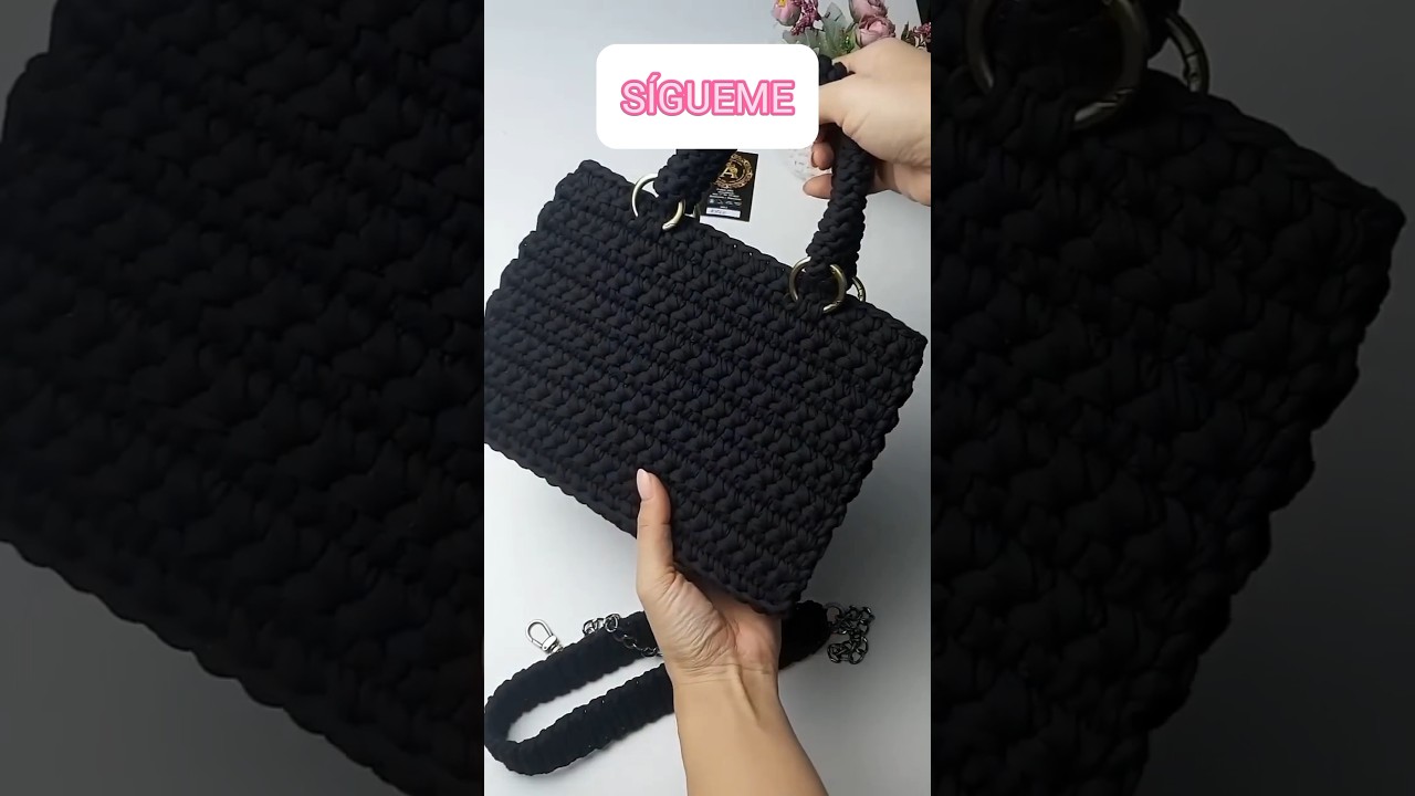 &iquest;Quieres aprender a tejer bolsos en trapillo? Mira esta historia