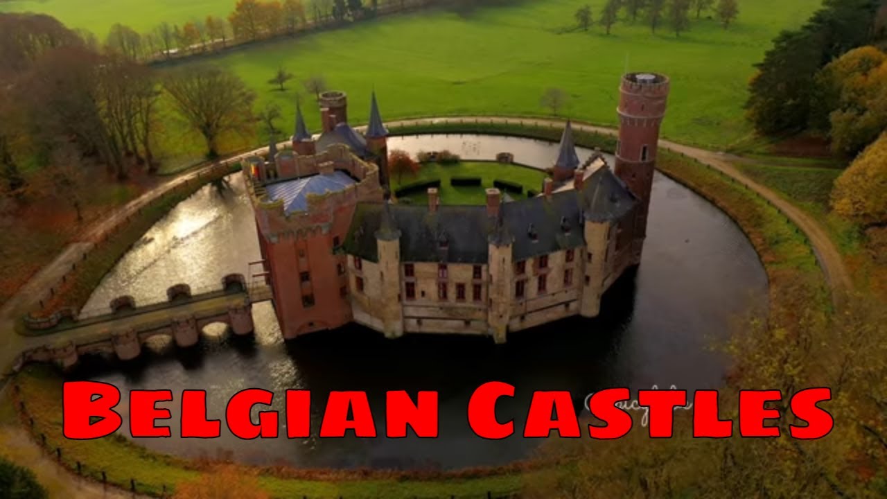 Beautiful Castles in Belgium 4k