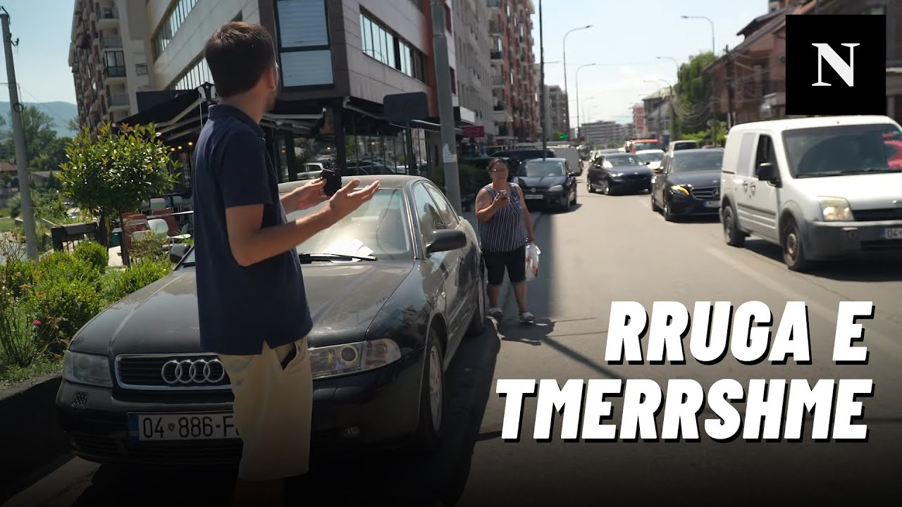 Rruga e tmerrshme që rrezikon jetën e qytetarëve në Prizren: Burimi i shkon në zyrë kryetarit
