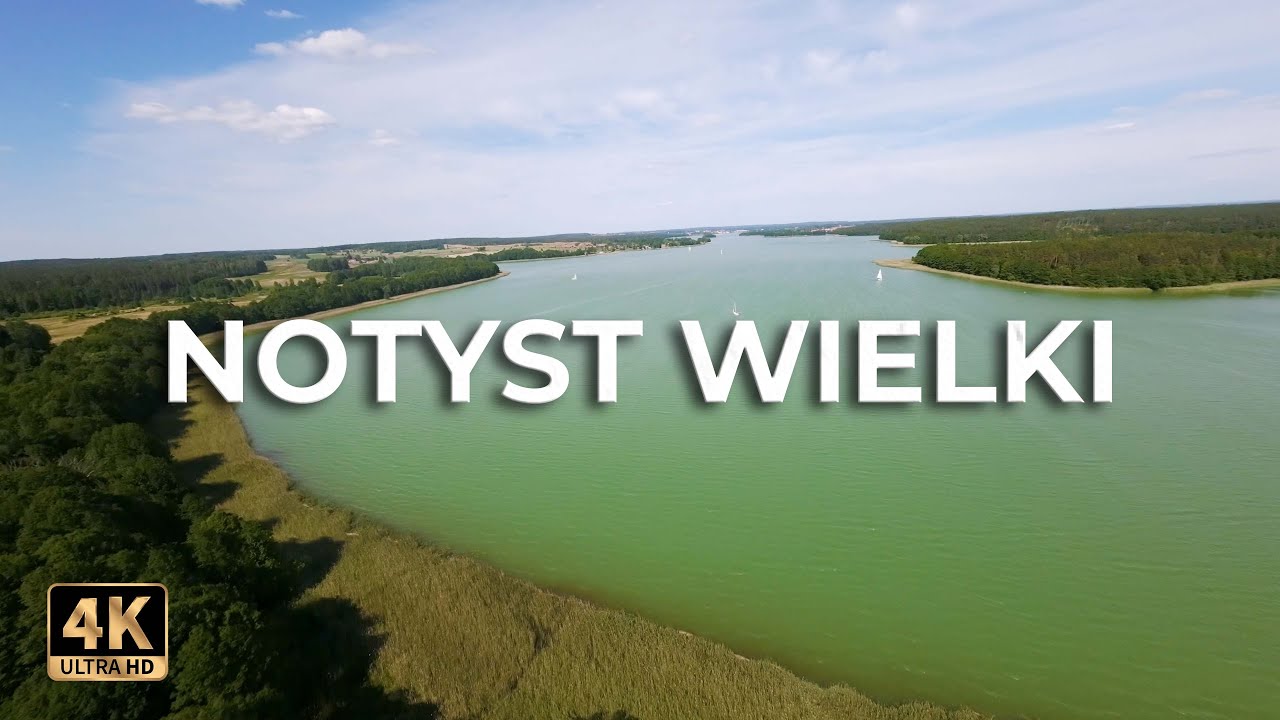Notyst Wielki | Jezioro Notyst i Jezioro Tałty | Dji Avata | Lece w miasto [4k]
