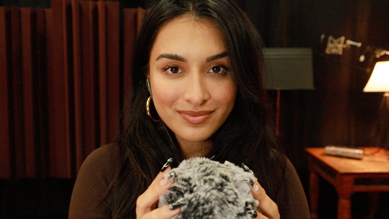 ASMR Scratching Your Brain (Fluffy Mic & Rambles)
