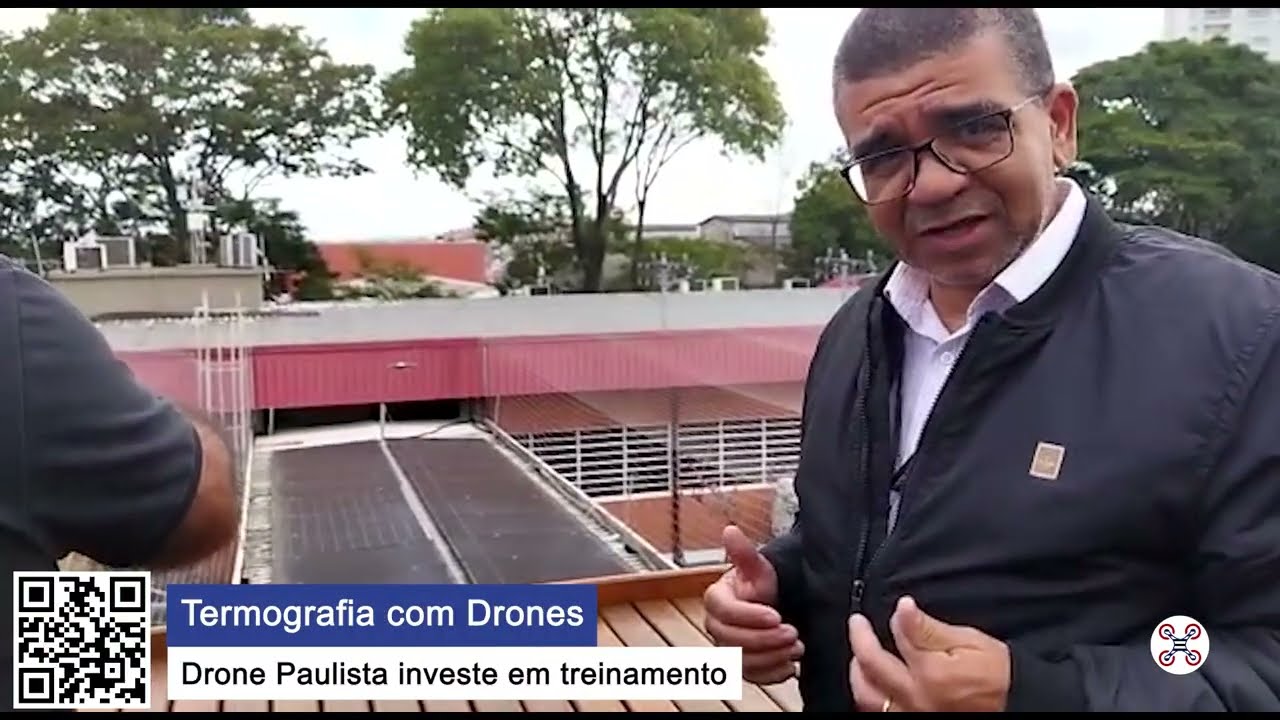 Termografia com Drones - Drone Paulista no SENAI
