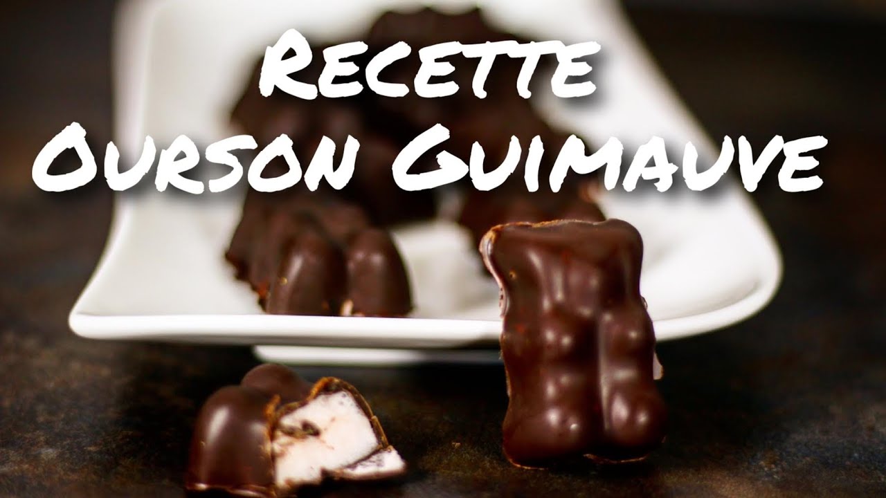 RECETTE OURSON GUIMAUVE CHOCOLAT FACILE ET RAPIDE