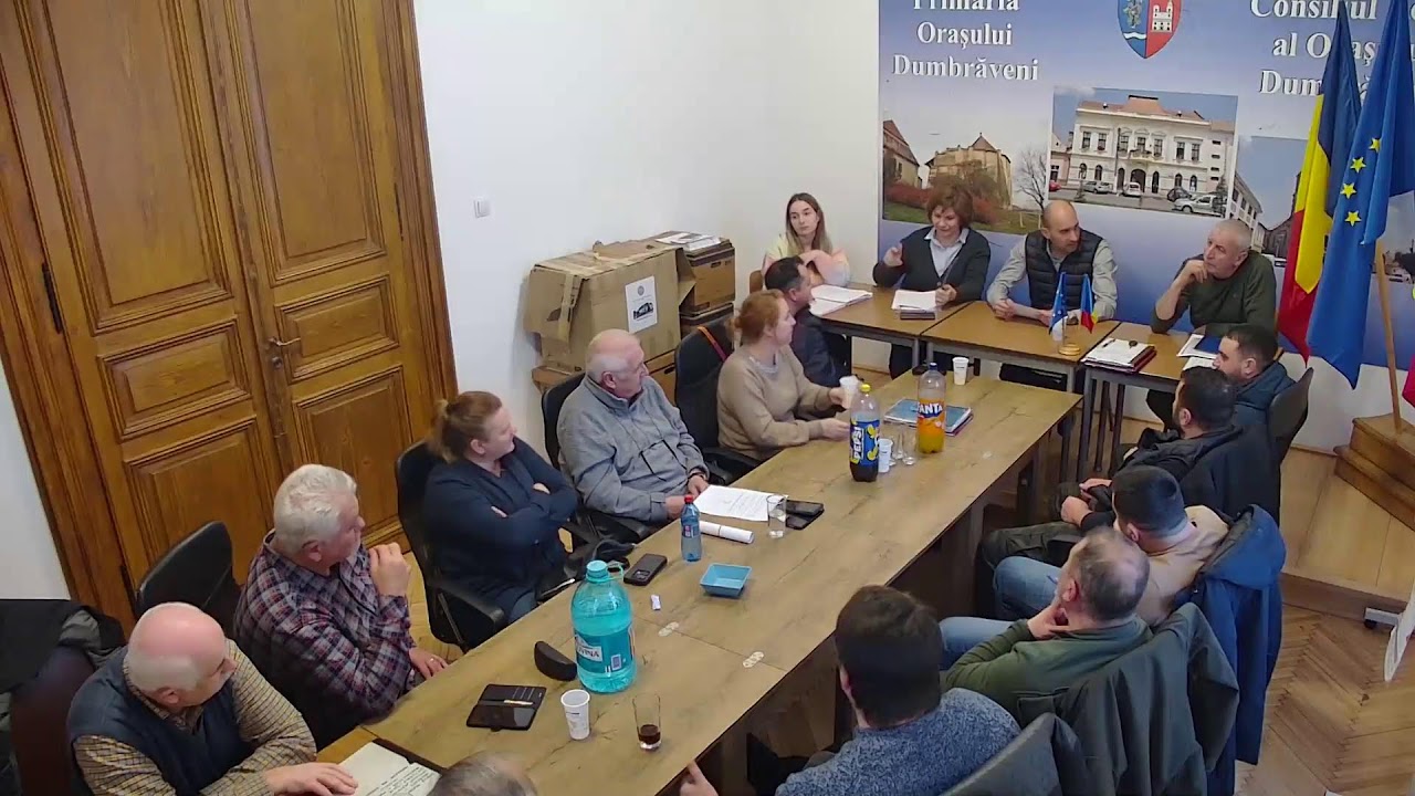 Sedinta de Consiliu Extraordinara de indata  Orasul Dumbraveni - 12.01.2026