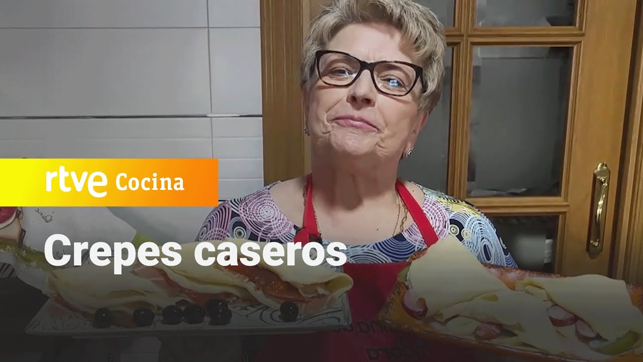 Receta de crepes caseras dulces y saladas - La Cocina de Adora | RTVE Cocina