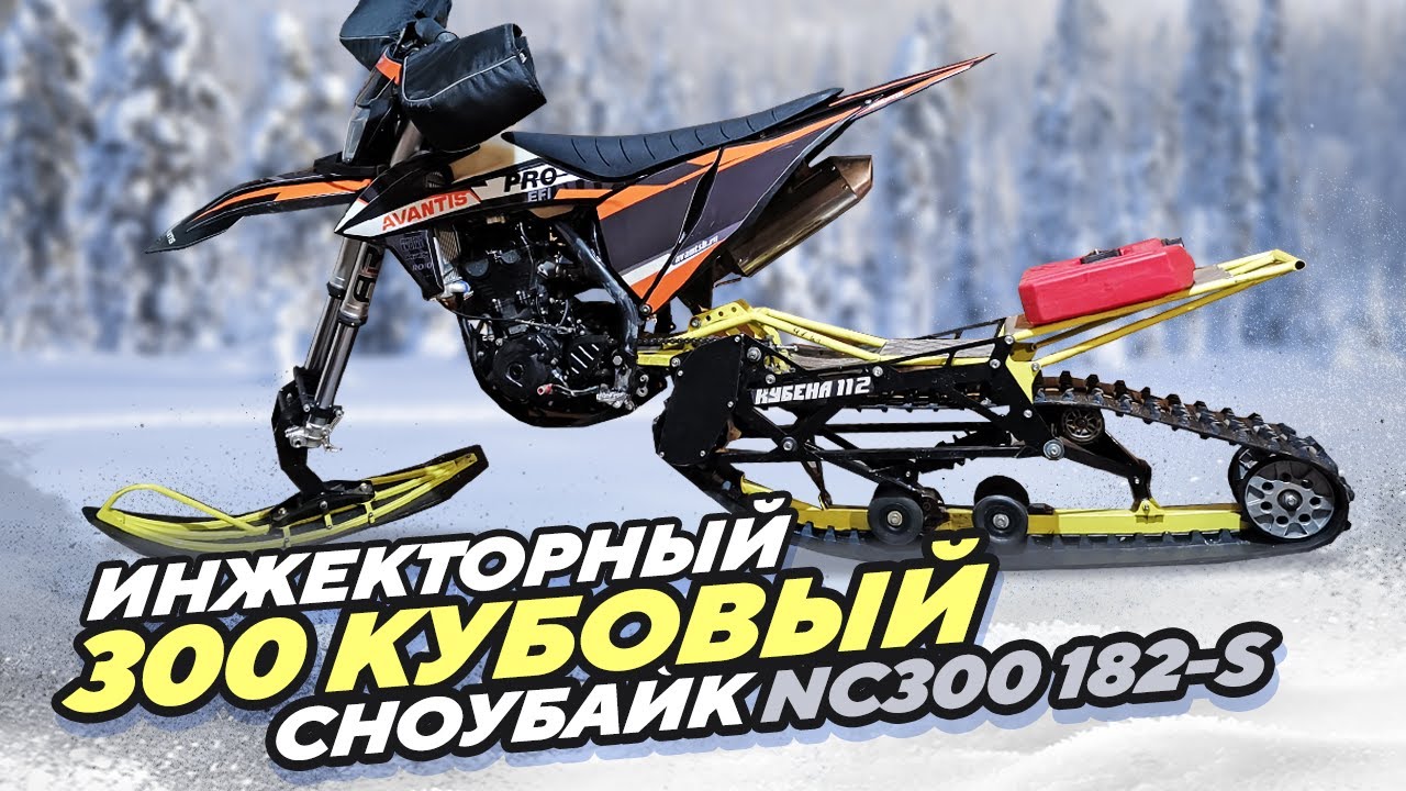 Инжекторный 300 кубовый СНОУБАЙК NC300 182 S