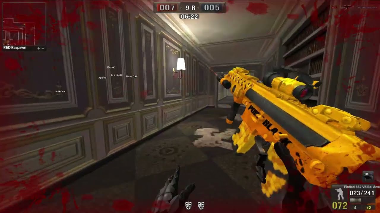 Point Blank komik edit- AZGOLD 2 saat oynadim rutbe kecdim. PART 1