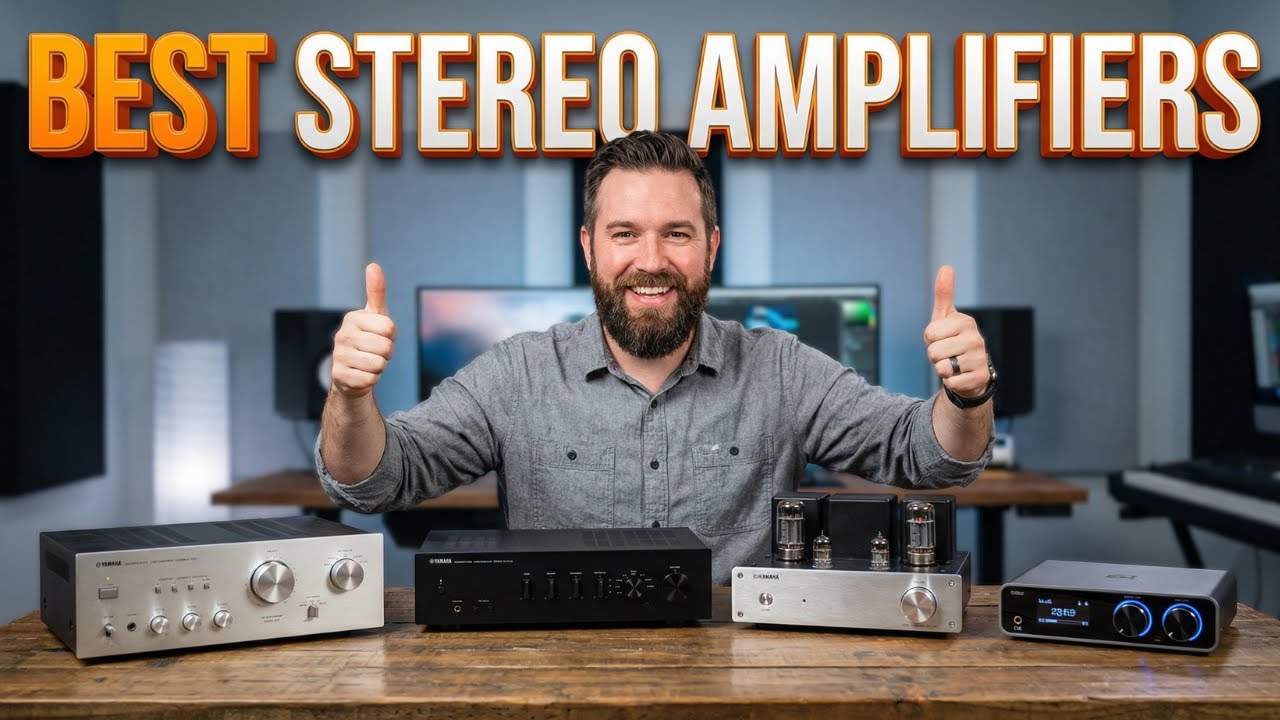 Top 10 Best Stereo Amplifiers in 2026 - Reviews & Buying Guide