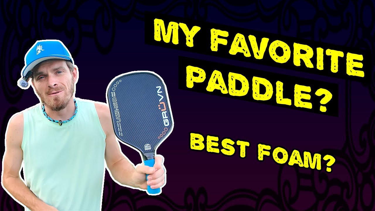 GRUVN LAZR-16HD Solid Foam 16mm Pickleball Paddle Review: The Best Paddle in Pickleball?