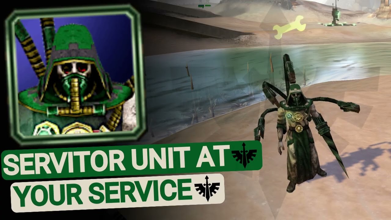 Tech Servitor quotes (Dark Angels) - Dawn of War Unification Mod