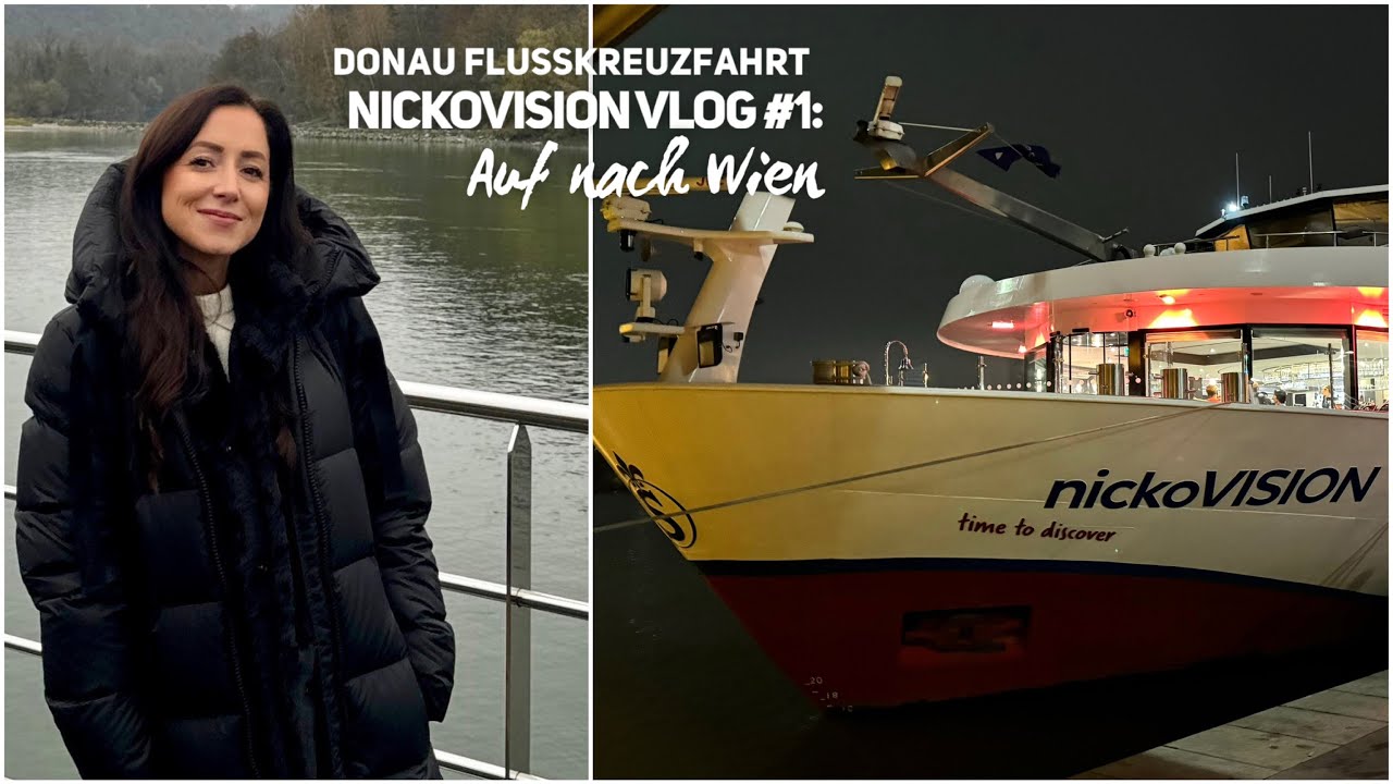 Donau-Kreuzfahrt mit nickoVISION Vlog#1: Auf nach Wien