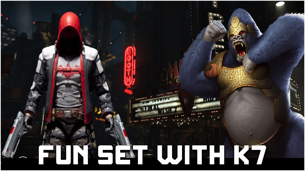 INJUSTICE 2: K7SLR (RED HOOD/FATE) VS TWYLNN (GRODD) CASUAL SET 2025