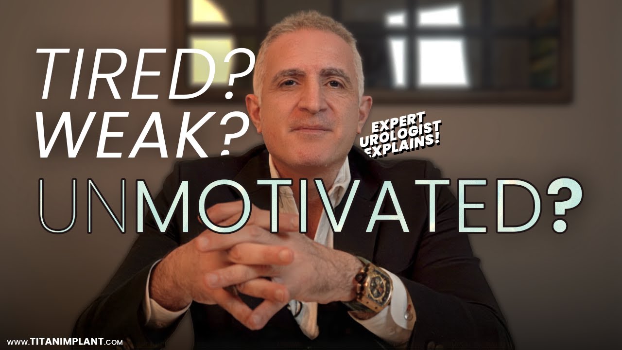 THIS Might Be Why You’re Tired, Weak, and Unmotivated –Testosterone Replacement Therapy EXPLAINED