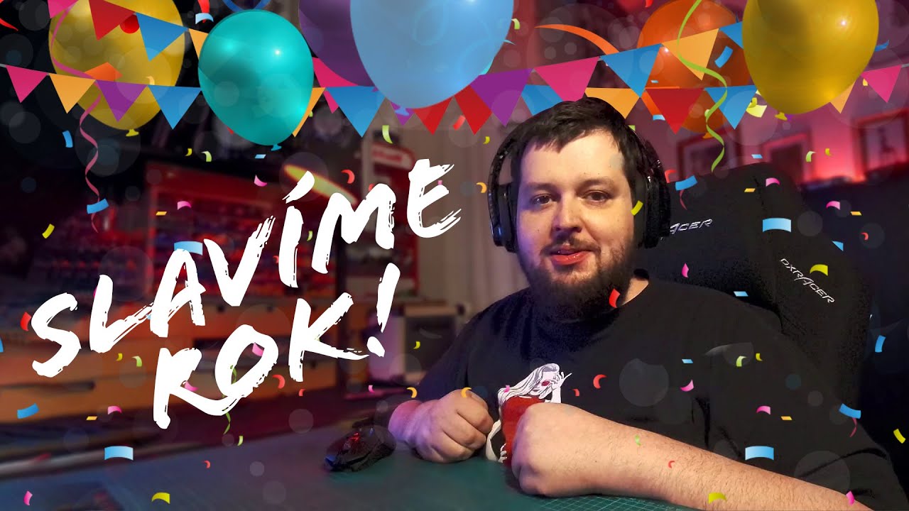 Fluffcz slav&iacute; prvn&iacute; narozeniny!
