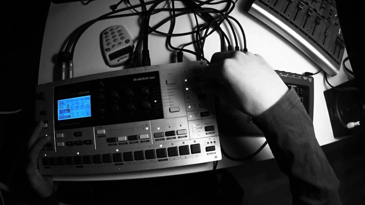 Nord drum 2 + Monomachine - Rytm02 Techno Jam