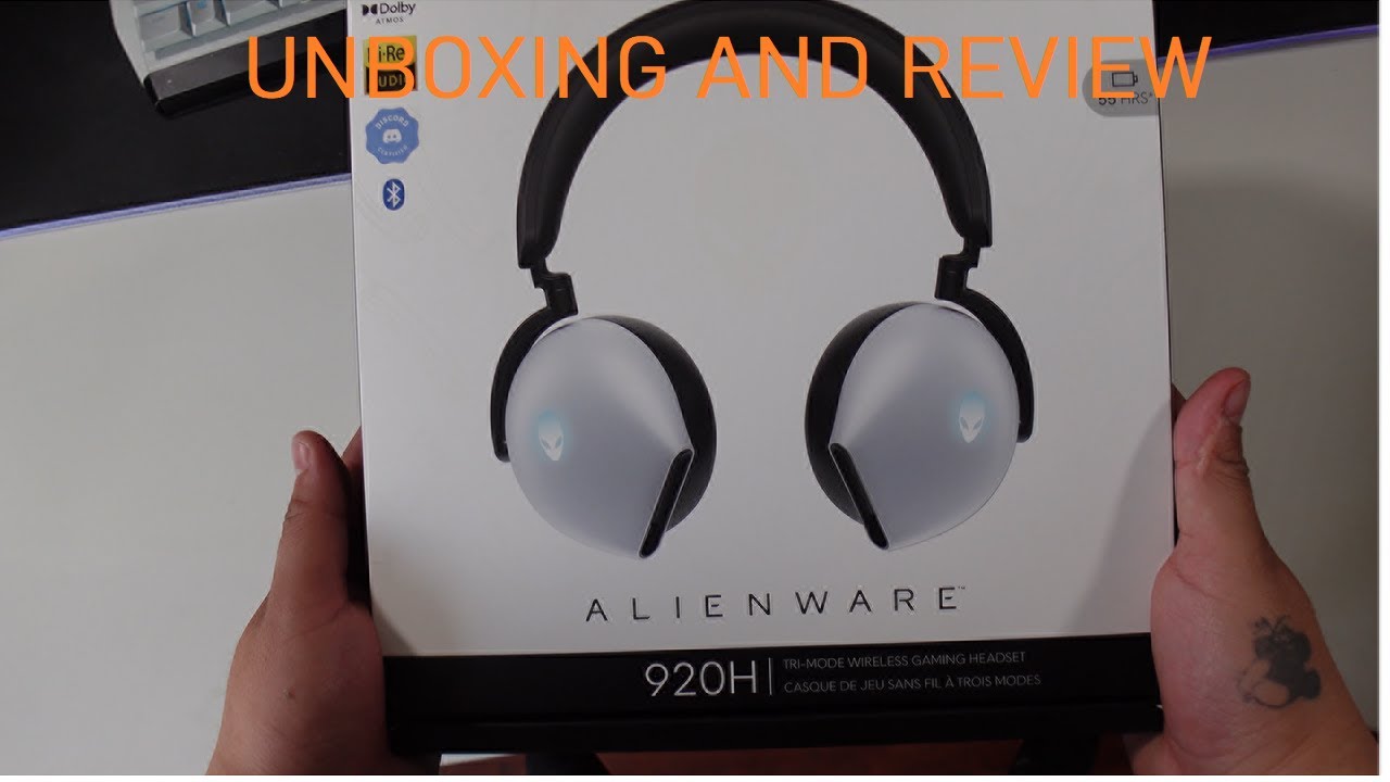 Unboxing Alienware aw920h
